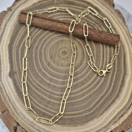 NASZYJNIK SREBRNY SPINACZ ŁAŃCUCH SREBRO 925